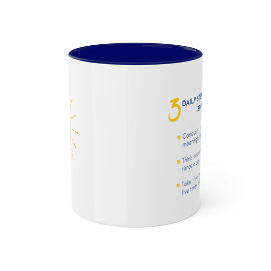 Help Your Brain Thrive! Colorful Mug, 11oz