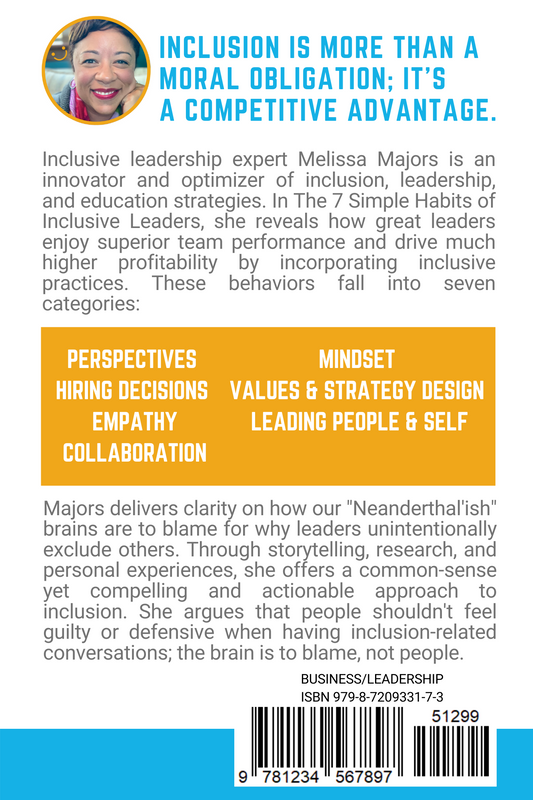 The 7 Simple Habits of Inclusive Leaders Book (Paperback)