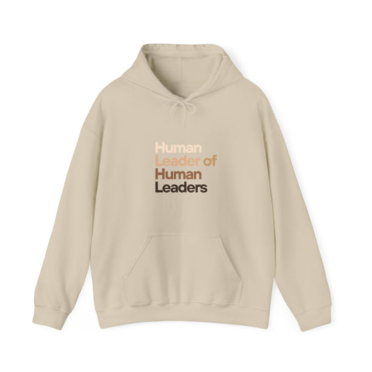"Human Leader of Human Leaders" Unisex Heavy Blend™ Hooded Sweatshirt